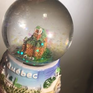 Quebec City Snow Globe